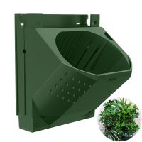 Wall Mounted Forest Box Multi Holes Flower Plant Pot Container Vertical 3D Green Planting Box Garden Bonsai Succulents Planter