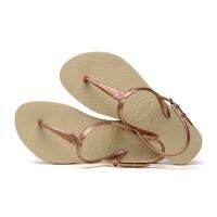 HAVAIANAS รองเท้าแตะผู้หญิง SAVDALIAS HAVAINAS TWIST FC PR CREAM