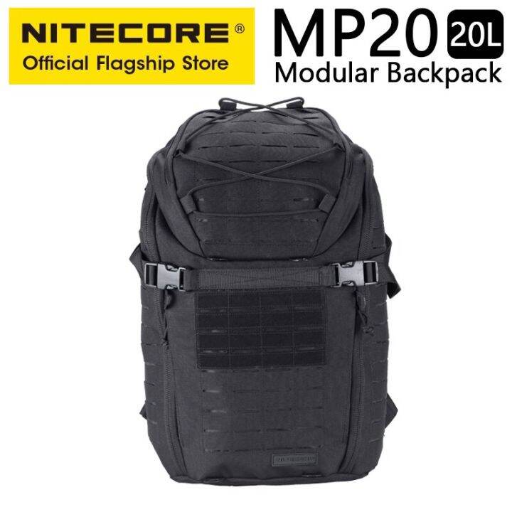 Genuine NITECORE MP20 20L Travel Backpack Modular Commute Bag 500D ...