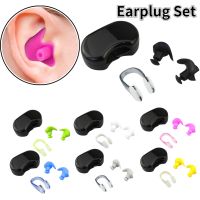 【CW】◕ﺴ  Soft Earplugs Silicone Earplug Dust-Proof Ear Environmental Sport Plugs Diving Pool Accessories