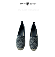 [Tory burch HongKong] TORY BURCH TB T Monogram compatible suede Fisherman Womens Loafers Boat Shoes