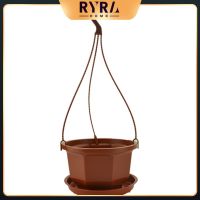 【CC】 Storage Basket Octagonal 2023 Flowerpot Garden Multifunctional Household Plastic Indoor And Outdoor Hanging