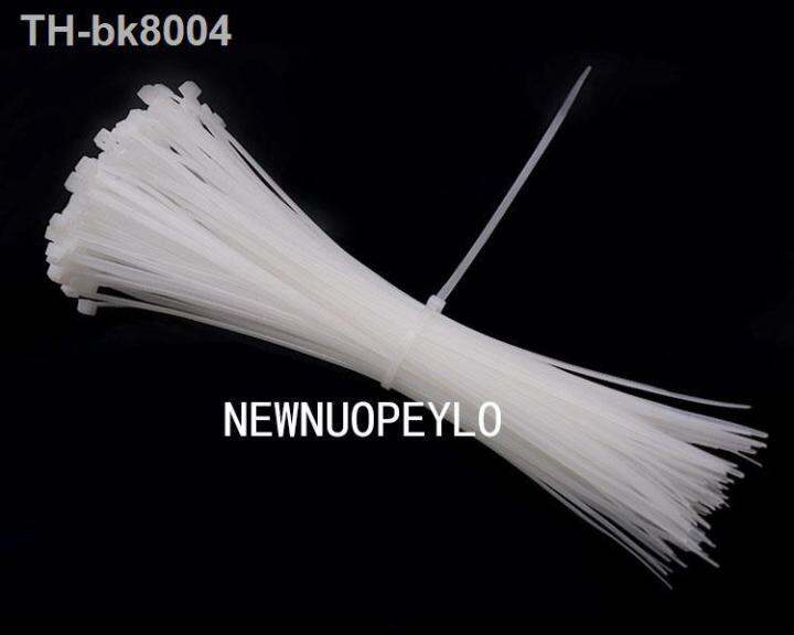 250Pcs Nylon Cable Selflocking Plastic Wire Zip Ties Set 3x100/150