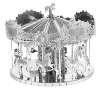 carousel 3d metal