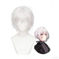 COOL Spy Kyousu Sibylla Wig Cosplay Short Silver Hair Costume Hairpiece Fluffy Anime Spy Room Wigs Halloween NEW