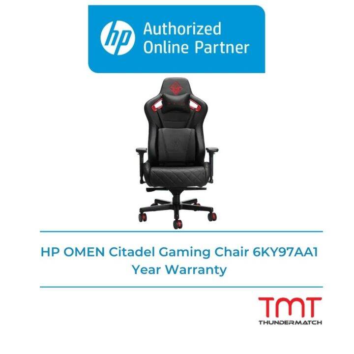 HP OMEN Citadel Gaming Chair (6KY97AA) 1 Year Warranty Lazada