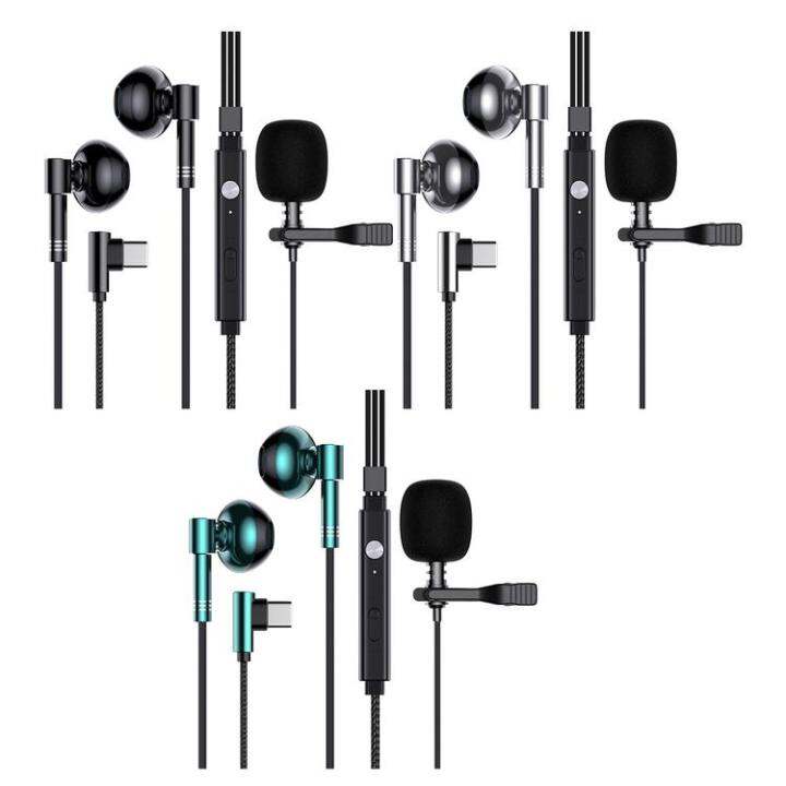 Lavalier Microphone Headset Voicer Amplifier with Wired Microphone