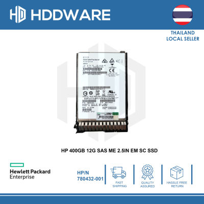 HP 400GB 12G SAS ME 2.5" EM SC SSD // 780432-001 // 779168-B21 // HUSMM1640ASS204