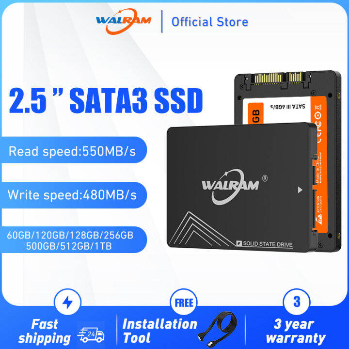 Walram SSD 64GB 120GB 128GB 240GB 256GB 480GB 512GB SSD 100% Genuine ...