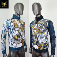 YAKZA 017 JACKET แจ็คเก็ต เสื้อแจ็คเก็ต เสื้อคลุม แขนยาว มีซิป ใส่เที่ยว ขี่รถ ออกกำลังกาย ใส่ได้ทั้ง ชาย หญิง คนอ้วน ใส่ได้ใหญ่สุด 62 นิ้ว