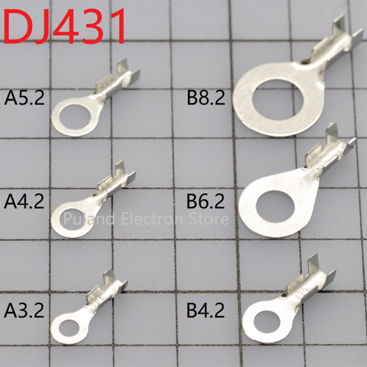 20-50-100-pcs-dj431-a3-2-a4-2-a5-2-b4-2-b6-2-8-2-wire-end-lug-terminal-o-ring-ทองแดงเปลือยกดเย็น-circular-splice-crimp-iewo9238