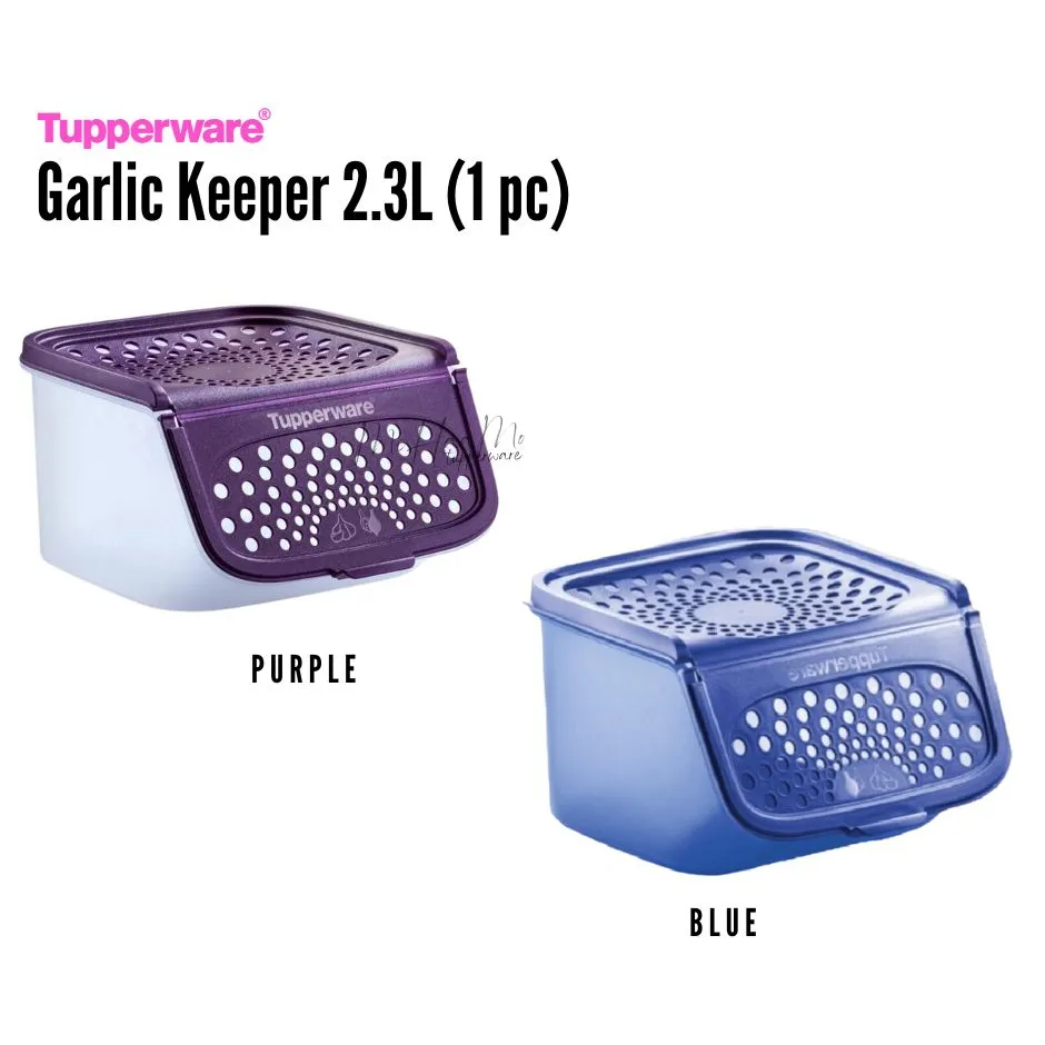 Tupperware potato, onion, garlic container mini access mate 2.3L capacity -  1pc