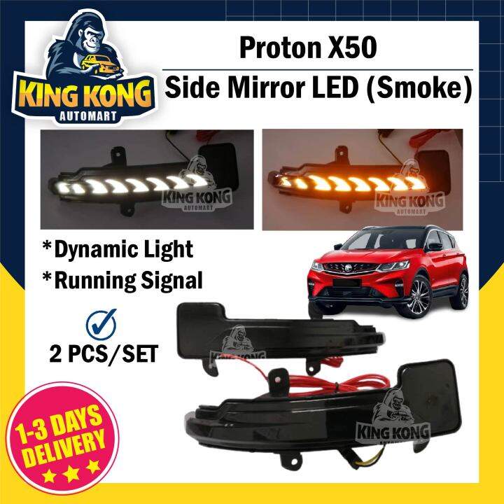Proton X50 Dynamic Side Mirror Led With Signal Running ( 2pcs/set