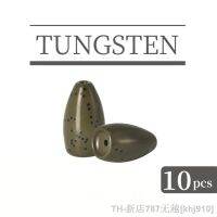 hot【DT】❦▲  MUUNN Tungsten Sinkers Fishing Weights1/16-2 Bass Trout Soft AccessoriesBullet Shaped WeightsGreen Pumpkin