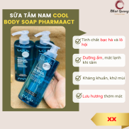 Sữa tắm nam Cool Body Soap Pharmaact 600ml - HÀNG NHẬT NỘI ĐỊA