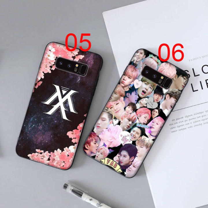 monsta-x-อ่อนนุ่ม-ซิลิโคน-เคสโทรศัพท์-หรับ-oppo-find-x3-a33-a93-a57-a77-a96-a95-a73-f9-a32-a94-a74-a91-a17-pro-lite-neo-black-ปก