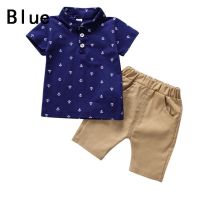 [WDC]卐 Summer Baby Boy Sports Clothes Set 2PCS