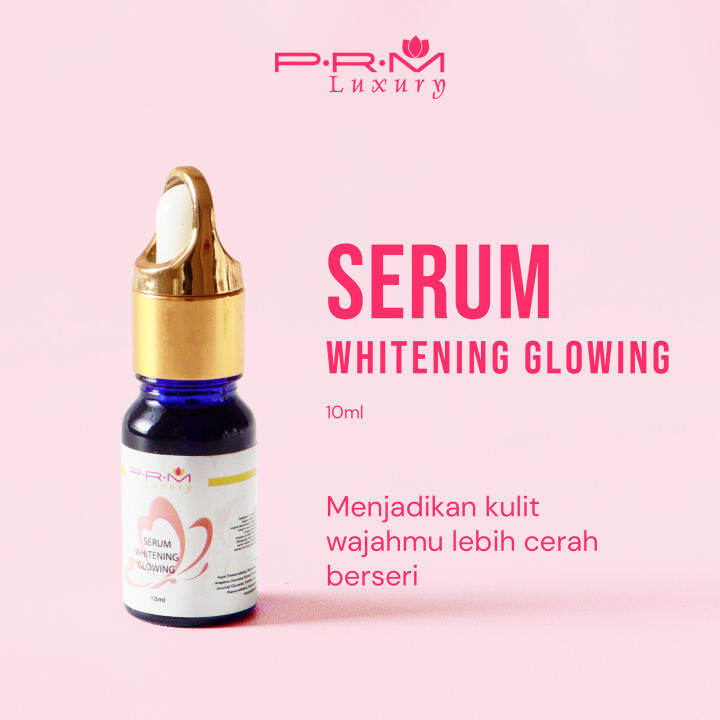 Serum Whitening Glow Serum Acne Glow Serum Gold Ml Bpom Prm