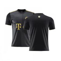 21-22 Bayern Away Black No. 25 Muller Jersey 9 Laiwan Football 10 Sanai Golden Characters