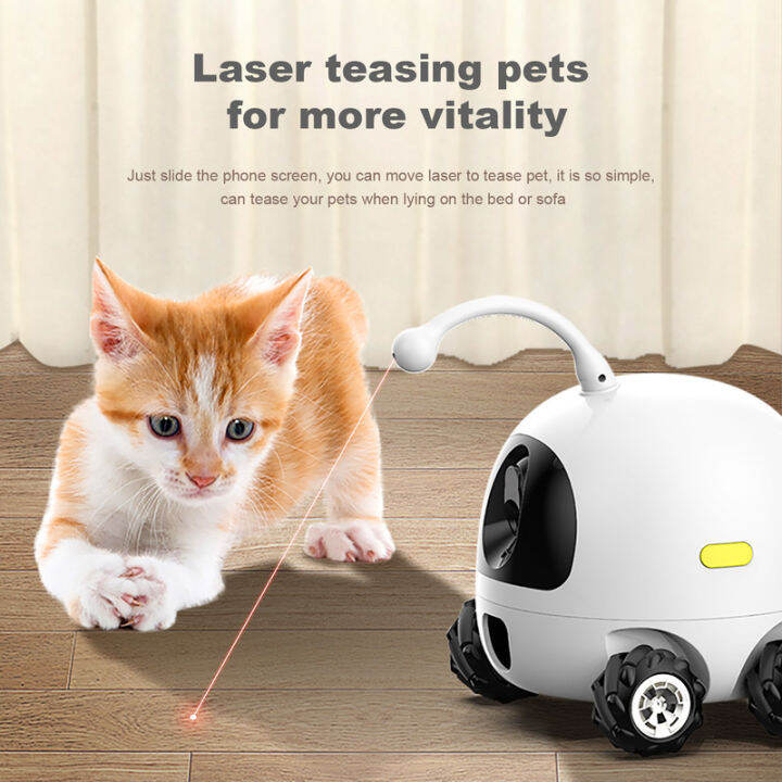 สินค้าใหม่-rabbit-selection-pet-pando-pet-companion-camera-peco-แพนโด้-เปโก้-กล้องหุ่นยนต์สำหรับสัตว์เลี้ยง