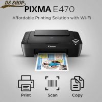 Printer canon pixma e470 (Print / Scan / Copy/ Wireless)