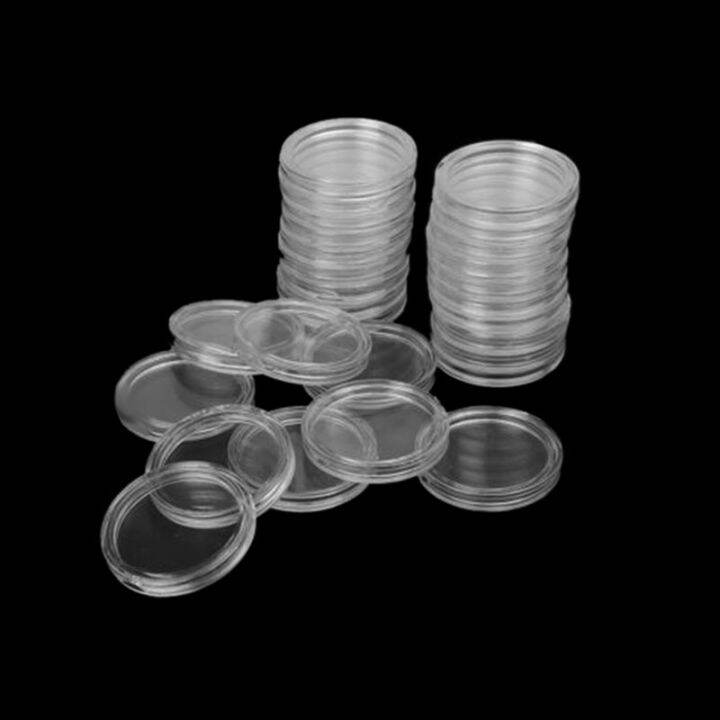 400pcs-21mm-round-clear-plastic-coin-holder-capsules-box-storage-clear-round-display-cases-coin-holders