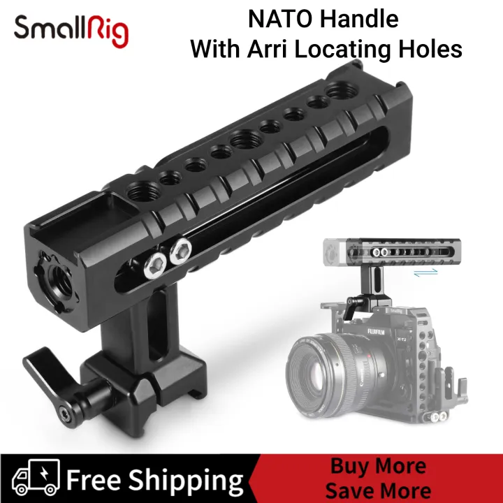SmallRig DSLR Camera Handle Grip NATO Handle With Arri Locating holes ...