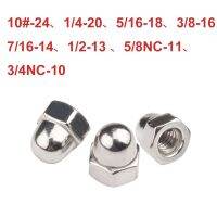 304 Stainless Steel 10 241/4 20 5/16 183/8 167/16 141/2 135/8NC 113/4NC 10 IFI Acorn Cap Dome Nuts Covers Hex