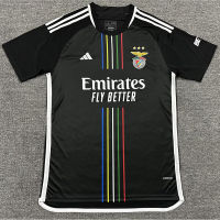 เสื้อเจอร์ซีย์สำหรับแฟนๆ Benfica Away ชุดฟุตบอล2023-24ฤดูกาล