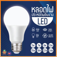 หลอดไฟ LED หลอดไฟประหยัดพลังงาน ไฟLED ใช้ขั้วE27