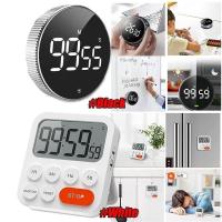 2 Style Updated Magnetic LED Digital LCD Display Kitchen Cooking Countdown Timer