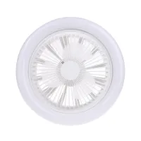 พัดลมติดเพดาน E27 AC86V-265V 30W โคมไฟ LED พร้อมรีโมทสำหรับห้องครัวสำนักงานบ้านห้องนอนปรับโคมไฟพัดลมได้