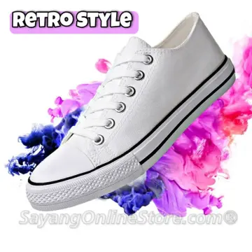 GreenApple Malaysia- Douchuan men's and women's new low-top couple canvas  shoes star sneaker
