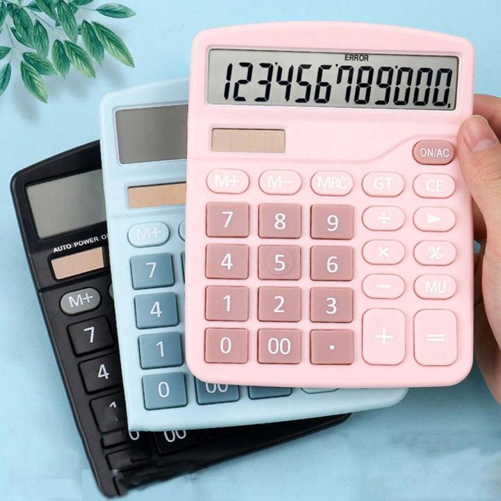 1 Pcs Office Commercial Calculator Calculate Tool 12 Calculator Digit  Electronic A2P1 