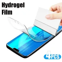 ◈☏▥ 4PCS Hydrogel Film for Huawei P30 P40 Lite Pro Screen protector for Huawei Mate 20 Pro films