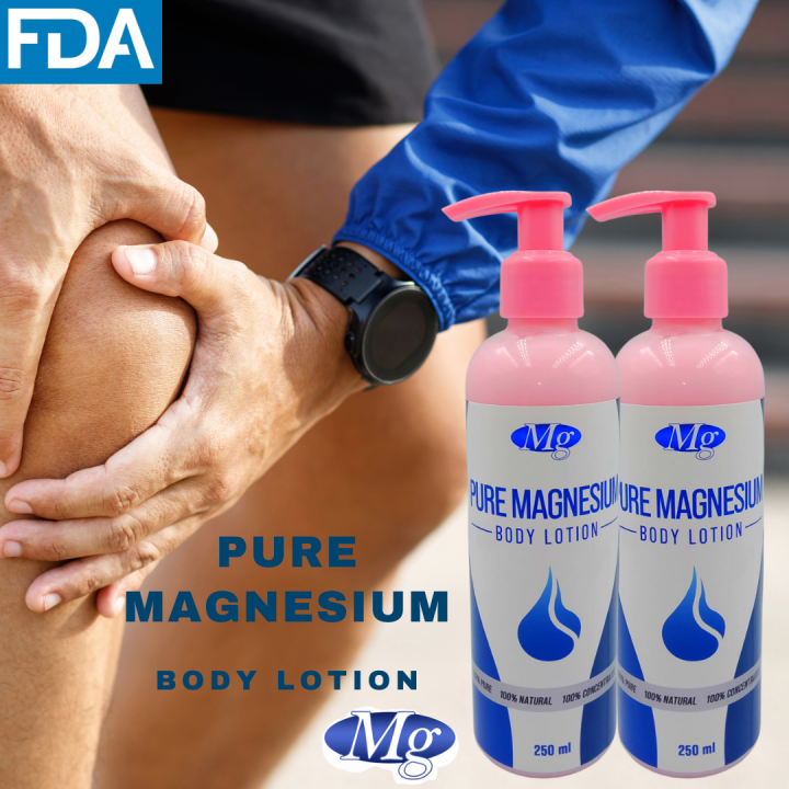 [MAGNESIUM BODY LOTION 250ml] SPECIALIST APPROVED Pure Magnesium Body