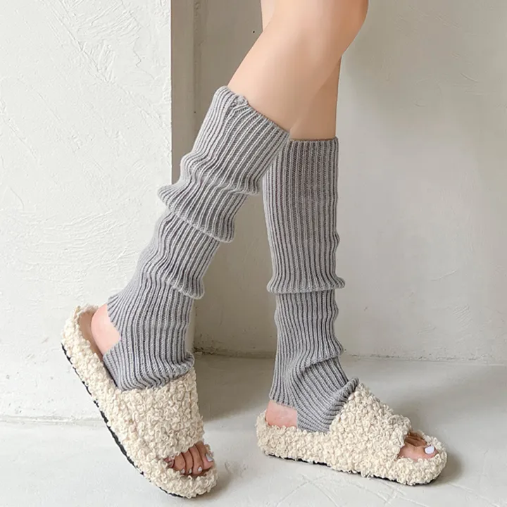 autumn-leg-warmers-winter-leg-warmers-arm-warmers-long-socks-knitted-leg-warmers-y2k-leg-warmers-wool-leg-warmers