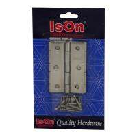 ?อย่างดี?!! บานพับ ISEO 444030 3x2 นิ้ว แพ็ก 3 ชิ้น โช๊คอัพและบานพับ ISEO 3"X2" 444030 SS(1X3) SS HINGE P3