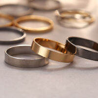 17KM 11pcsset Korean Simple Gold Silver Rings Temperament Personality Couple Ring Jewelry Accessories