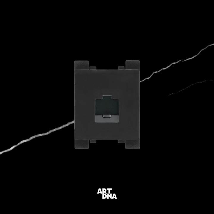 art-dna-รุ่น-a88-ชุดรับสัญญาณคอมพิวเตอร์-cat5e-ชุดรับสัญญาณโทรศัพท์-สีเงิน-ปลั๊กไฟโมเดิร์น-ปลั๊กไฟสวยๆ-สวิทซ์-สวยๆ-switch-design