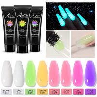 15 ML Luminous Acryl Gel Nail Art Design Mold Glow In Dark Painting Nails Extension Nail Gel Varnishes Lacquer Manicure TSLM1