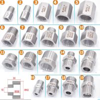 M10 M16 M18 M20 M22 Metric 1/4 quot; 1/2 quot; 3/4 quot; BSP Female Male Thread 304 Stainless Steel Reducer Pipe Fitting Bushing Connector