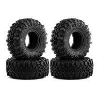 1.0In Soft Tires 25X57mm for 1/18 RC Crawler Car Axial SCX24 TRX4M AX24