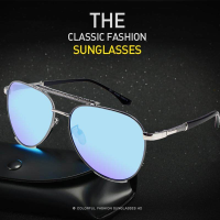 แว่นตากันแดดSM1003 Polarized UV400   แบรนด์อลูมิเนียมแมกนีเซียมแว่นกันแดด  แฟชั่นแว่นตา ฟรี กล่อง