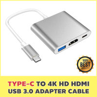 USB-C To HDMI Hub With USB 3.0 Port And USB-C Recharging Port Chromebook Pixel And More Type C Devices