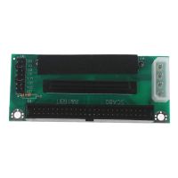 SCSI 80-Pin,68-Pin To 50-Pin Adapter Card ส่งข้อมูลสำหรับ Mini PC 50 Pin IDE Hard Disk Adapter อุปกรณ์เสริม