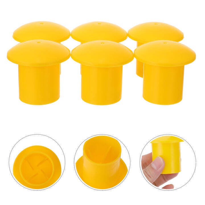 【Ready Stock】 30pcs Plastic Rebar Caps Rebar Hats Rebar End Caps Rebar ...