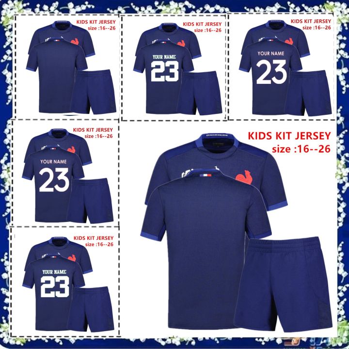 16-26-2023-24-shorts-home-youth-training-home-france-rugby-jersey-rugby-size-shirt-france-hot-2023-jersey-kids-kit