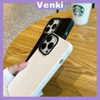 VENKI - iPhone 14 Pro Max Macaron Tpu Silicone Soft Case Protection Camera Shockproof Navy White Gray Black Purple Compatible for iPhone 14 Plus 13 12 Pro max 11 xr xs max 7Plus