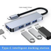 Basix 4-in-1 USB 3.1 Type-C Hub OTG Thunderbolt 3 USB C Dock to Hub 3.02.0 for ProAir M1 Samsung Mate Xiaomi